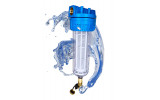 AP-Easy potrubní filtr s odkalovacím ventilem 6/4"